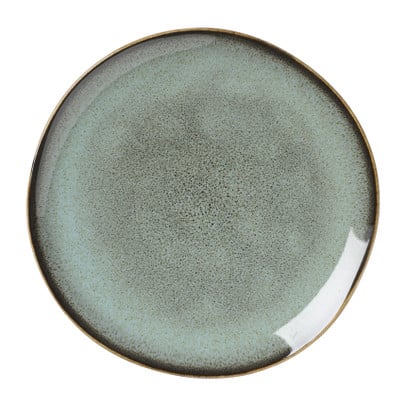 Gebaksbordje Toscane - lichtgroen - ø15.5 cm