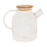 Theepot Jasmine met filter - glas -  1.5 liter 