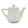 Theepot rustique -  wit - 1 liter