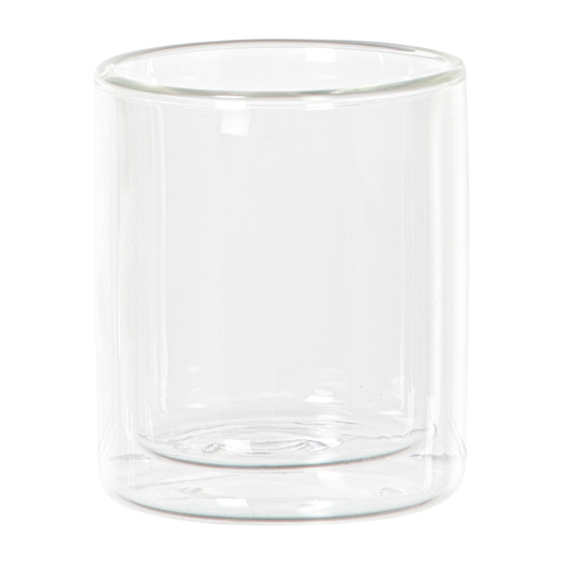 Theeglas dubbelwandig - 120 ml