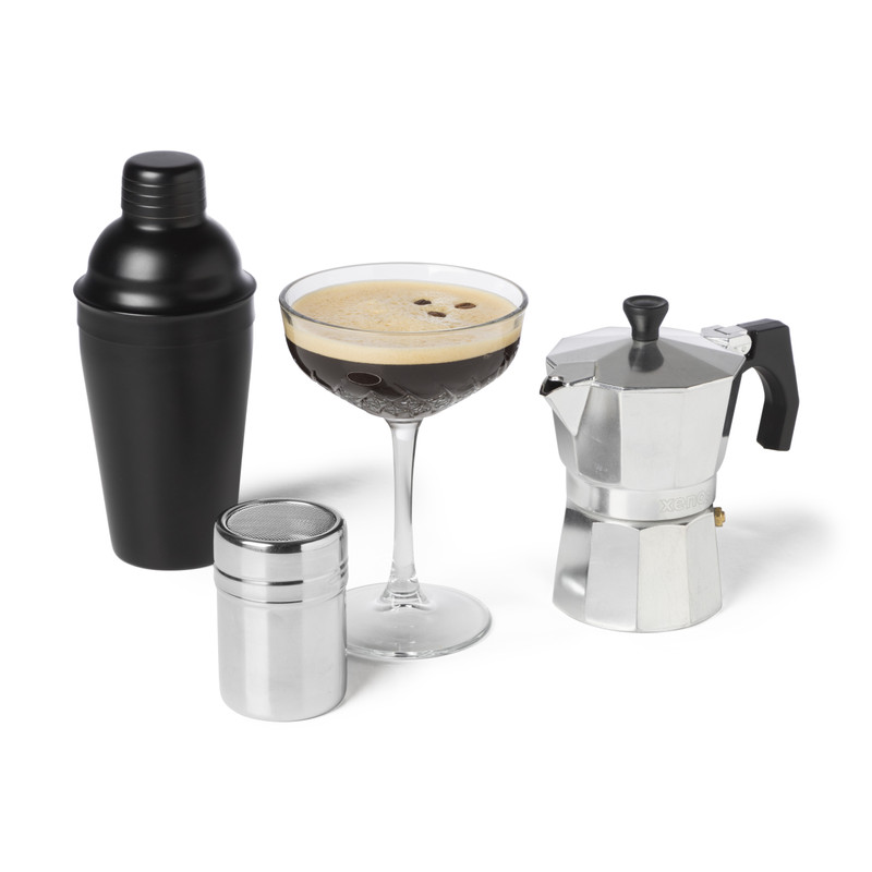 Cacaostrooier - zilver - ø5,5x8,2 cm