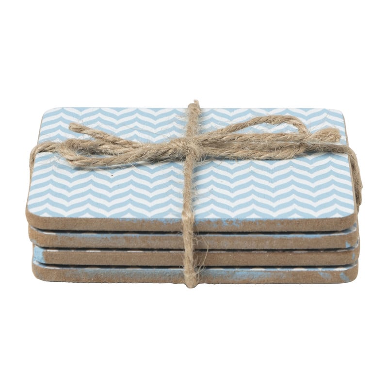 Onderzetter hout - set van 4