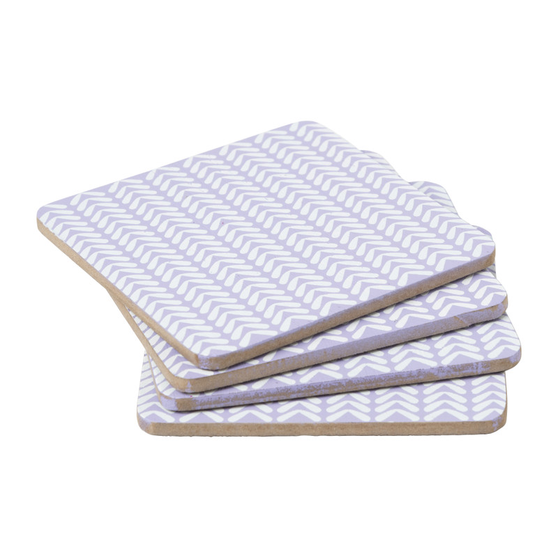 Onderzetter hout - set van 4