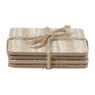 Onderzetter hout - set van 4