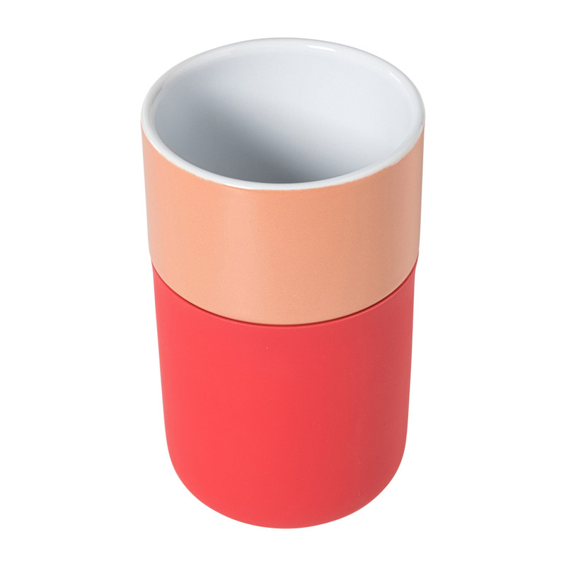 Koffiebeker to go - oranje - 360 ml