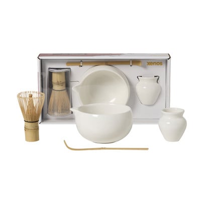 Matcha set met chawan en klopper