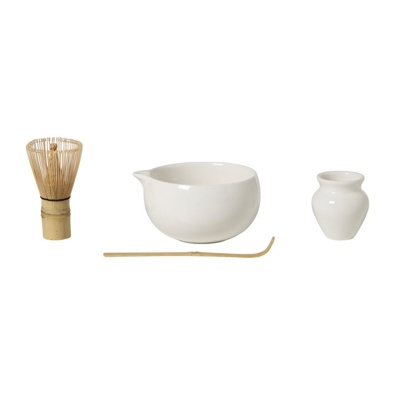 Matcha set met chawan en klopper