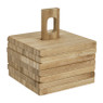 Bamboe onderzetters - set van 6