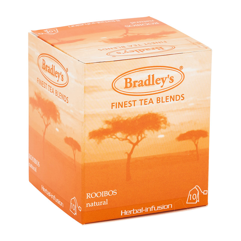 Rooibos thee Bradley's - 10 zakjes
