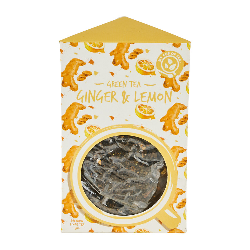 Green tea - gember en citroen - 50 g