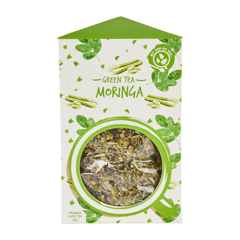 Green tea - moringa - 50 g