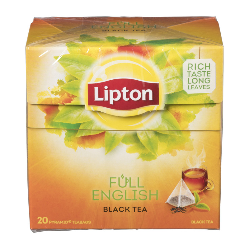 dauw Gevlekt Economie Lipton zwarte thee - english - 20 theezakjes | Xenos