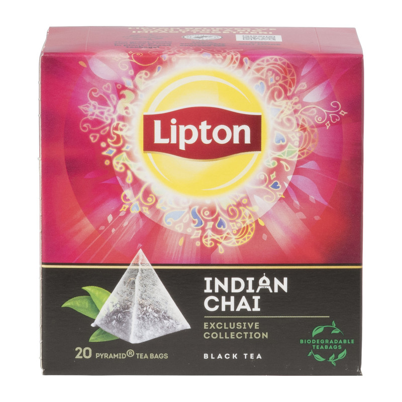 Lipton Indian Chai zwarte thee - 20 theezakjes