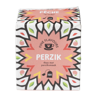 Productiecentrum Merchandising aangrenzend Fine Flavours - Thee perzik - 10 zakjes | Xenos