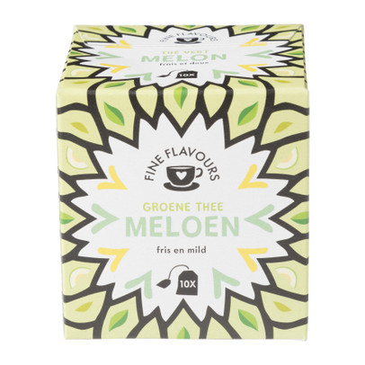 Fine Flavours groene thee - meloen - 10 zakjes