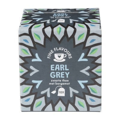 Fine Flavours zwarte thee - Earl Grey - 10 zakjes