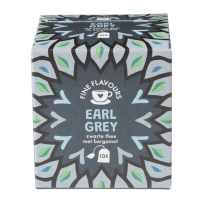 Fine Flavours zwarte thee - Earl Grey - 10 zakjes
