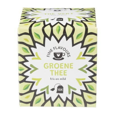 Fine Flavours groene thee - 10 zakjes