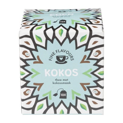 Fine flavours vruchten thee - kokos - 10 zakjes