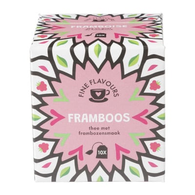 Fine Flavours - Thee framboos - 10 zakjes