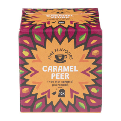privacy College Resistent Fine Flavours - Thee caramel peer - 10 zakjes | Xenos