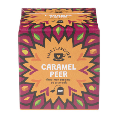 Fine flavours vruchten thee - caramel peer - 10 zakjes
