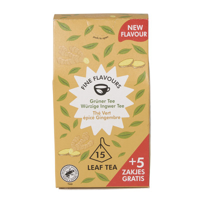 Groene thee gember - 20x1.5 gram
