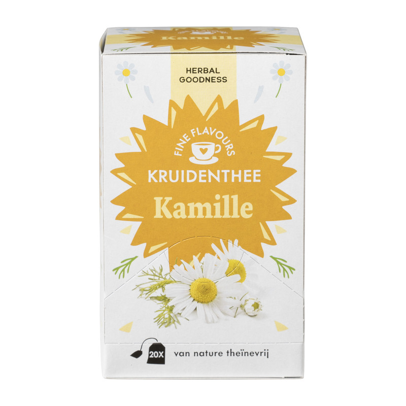 Fine Flavours kruidenthee - kamille - 20 zakjes