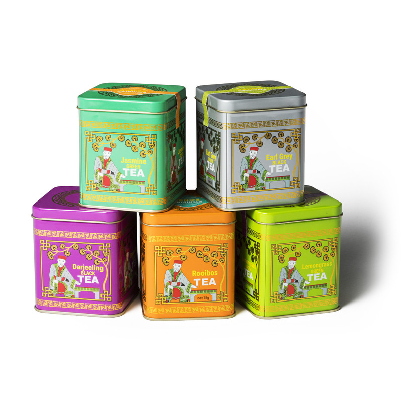 Thee in blik - rooibos - 75 g