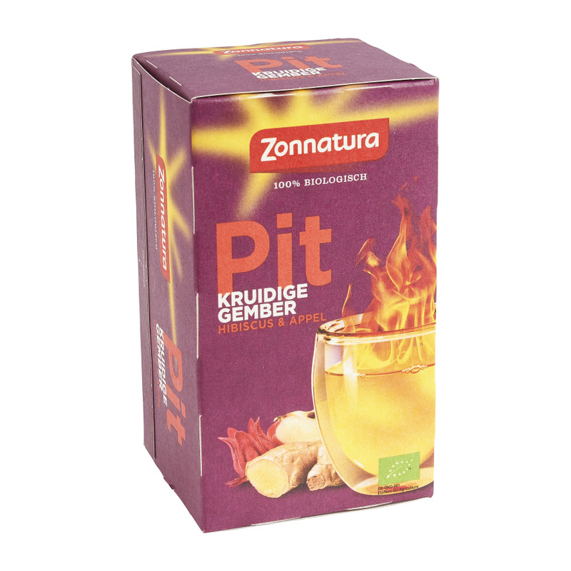 Zonnatura kruidige gember thee - 20 zakjes