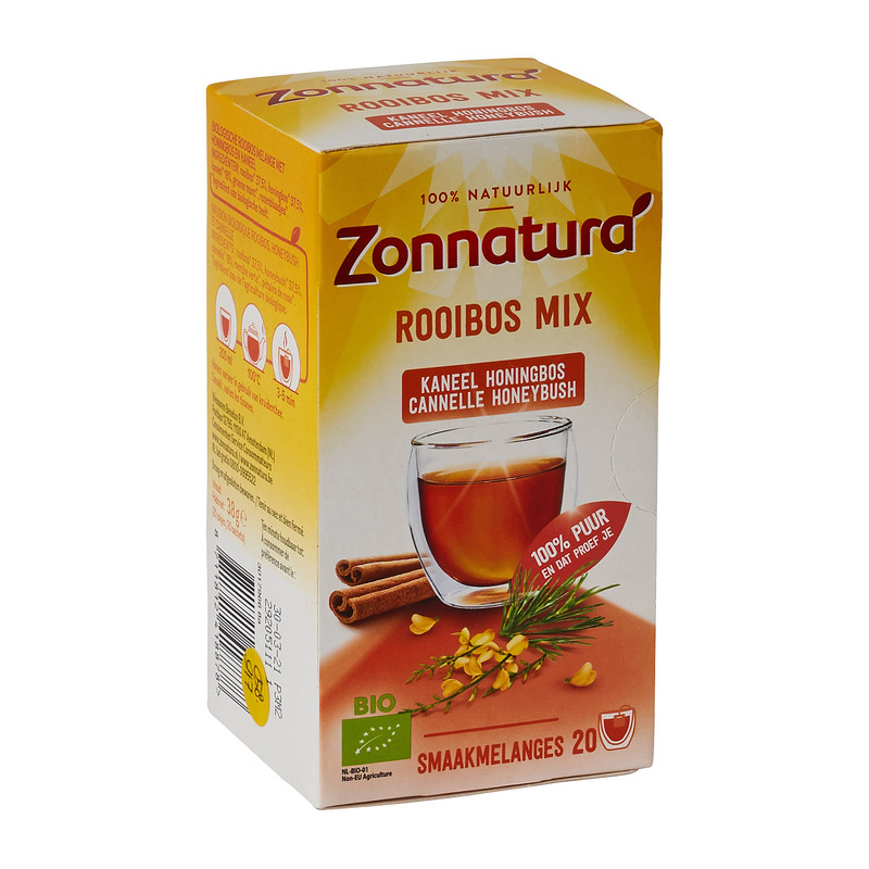Zonnatura rooibos mix thee - 20 zakjes