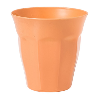 Beker facet - oranje - 250 ml