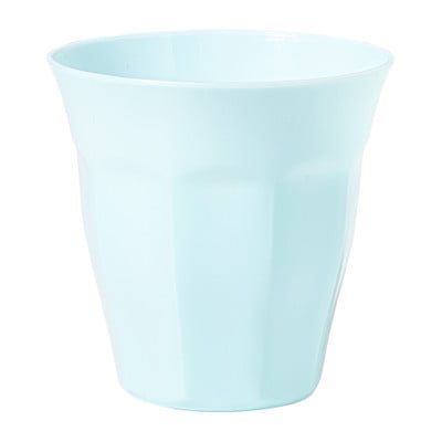 Beker facet - blauw - 250 ml