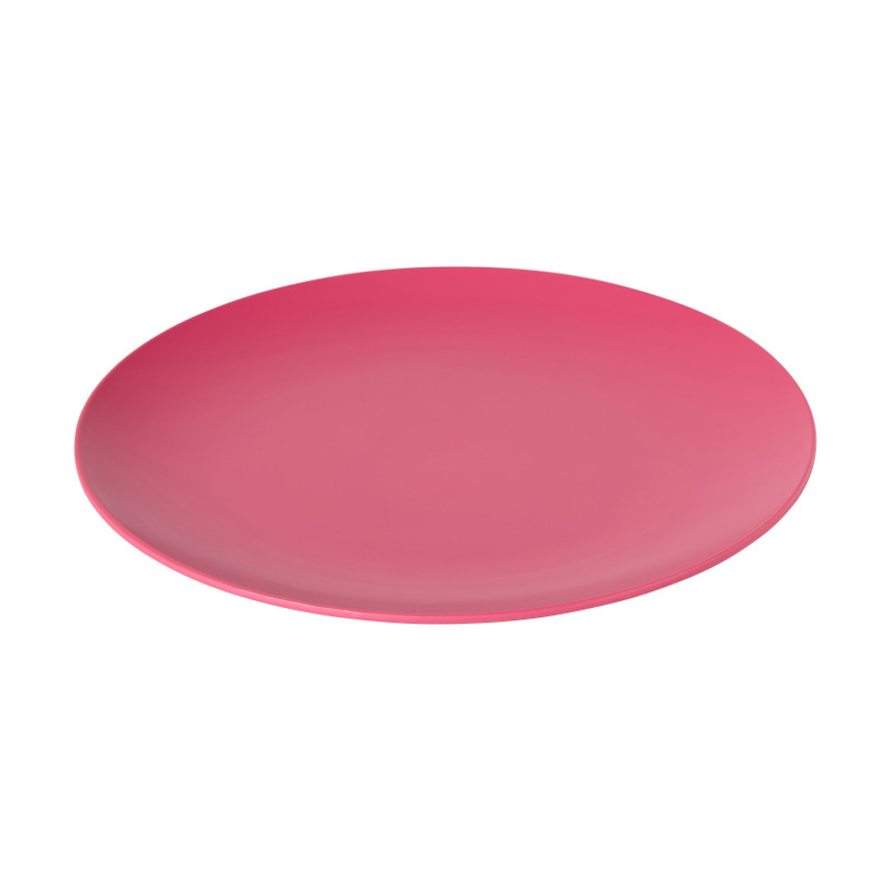 Ontbijtbord lagoa - roze - ø20x1.5 cm
