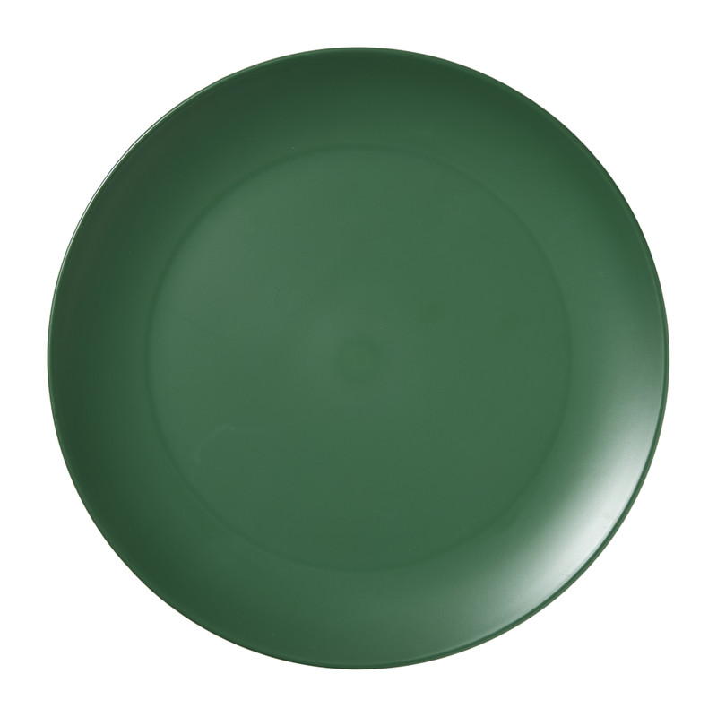Dinerbord lagoa - donkergroen - ø25.5x2 cm