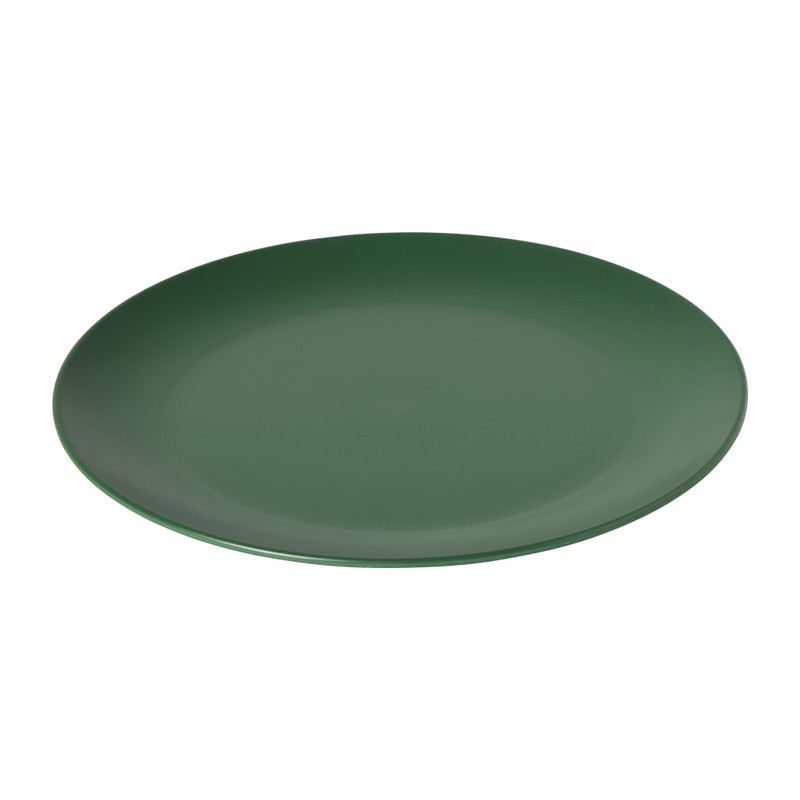 Dinerbord lagoa - donkergroen - ø25.5x2 cm