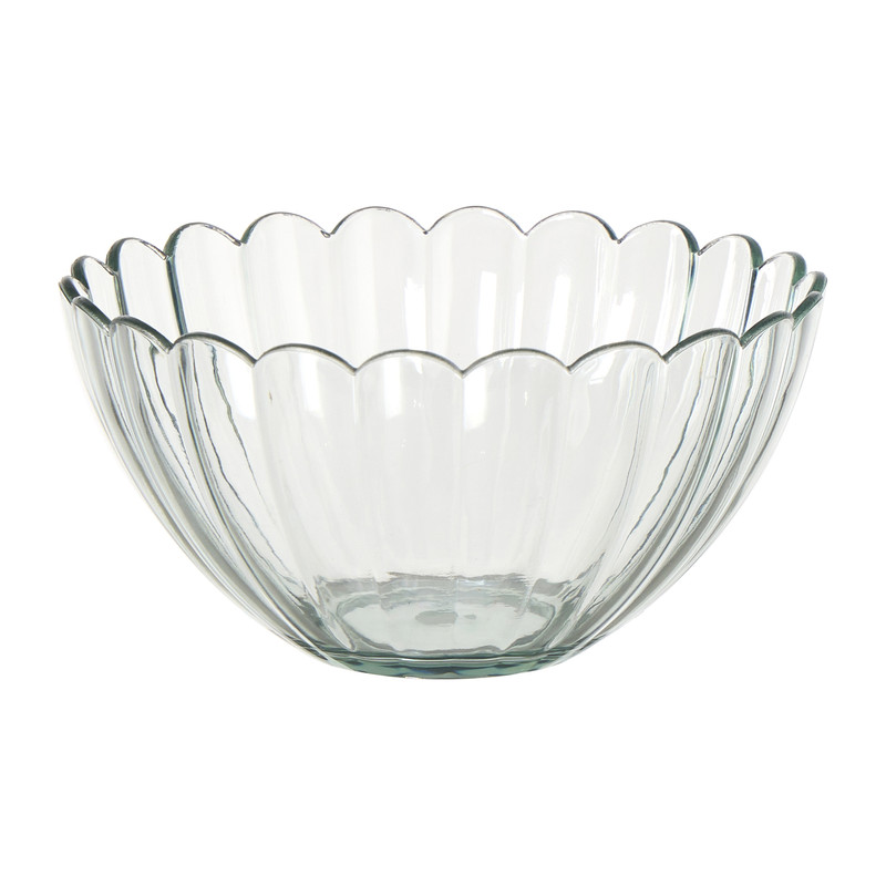 Schaaltje klein geschulpt - groen - ø11.5x5.6 cm