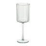 Wijnglas geschulpt - groen - 370  ml