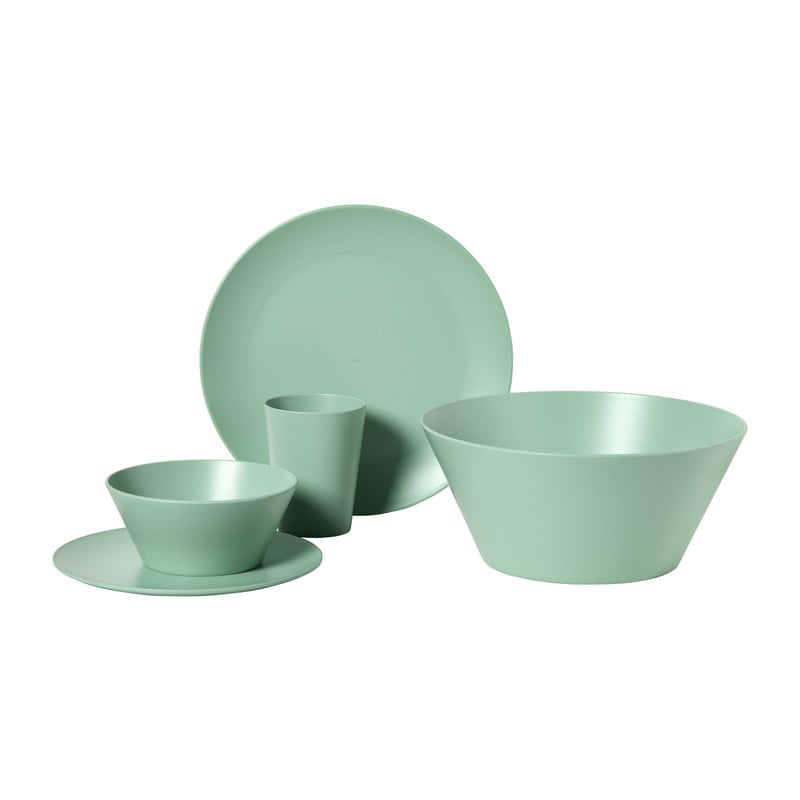 Saladeschaal Lagoa - groen - ø24.8x10.8 cm