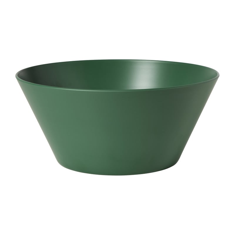 Saladeschaal Lagoa - donkergroen - ø24.8x10.8 cm