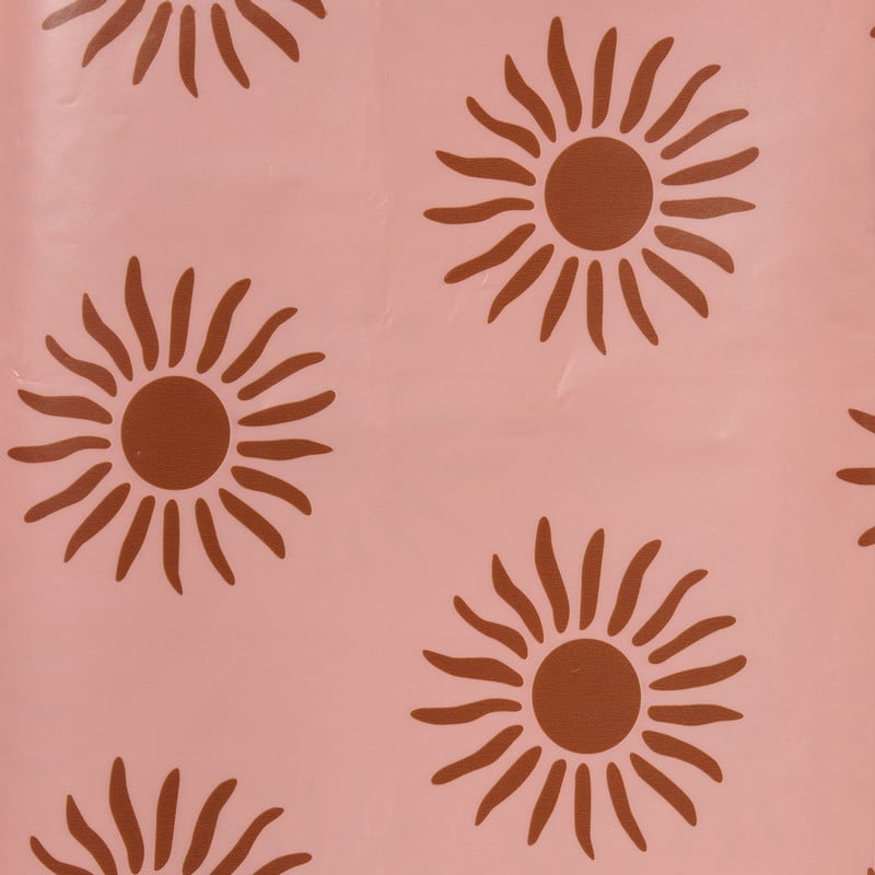 Tafelkleed zonnetjes - roze/oranje - 150x220 cm