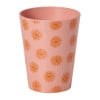 Cup zonnetjes - roze/oranje - 340 ml