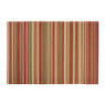 Placemat streepjes - multikleur - 30x45 cm