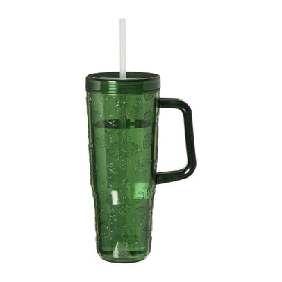 Drinkbeker met handvat - groen - 
