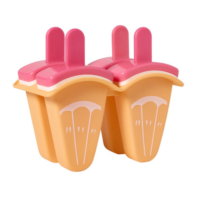 Ijsvormpjes sinaasappels - oranje - 4 ijsjes