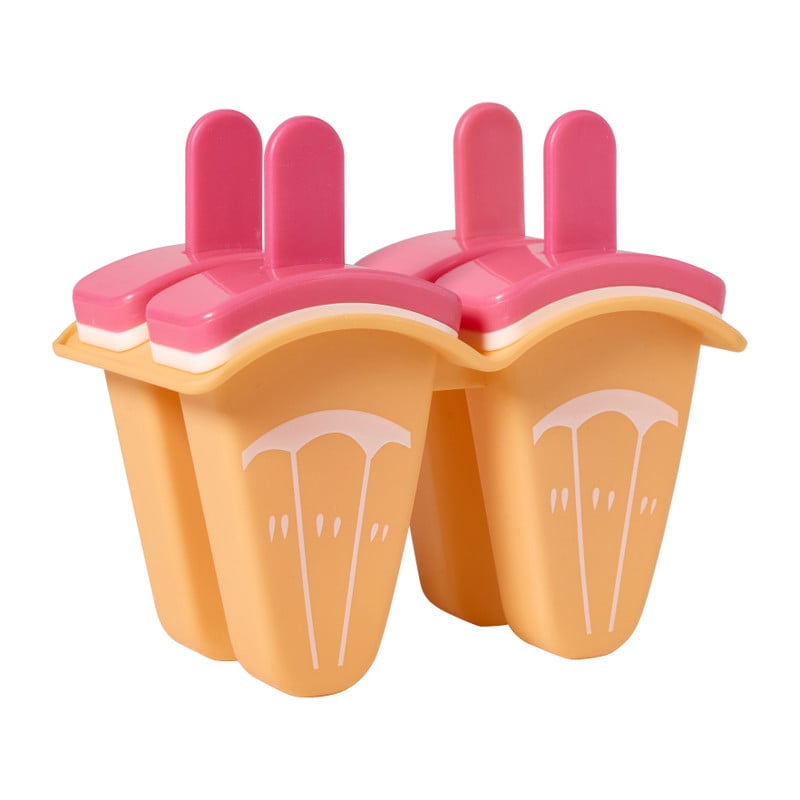 Ijsvormpjes sinaasappels - oranje - 4 ijsjes