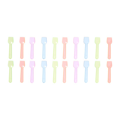Ijslepeltjes - multikleur - set van 20