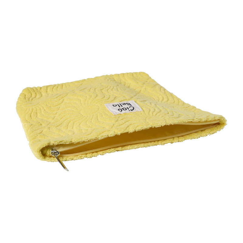 Toilettas badstof - 20x27 cm - diverse varianten 