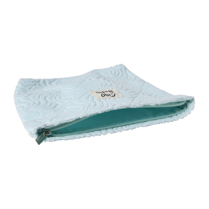 Toilettas badstof - 20x27 cm - diverse varianten 