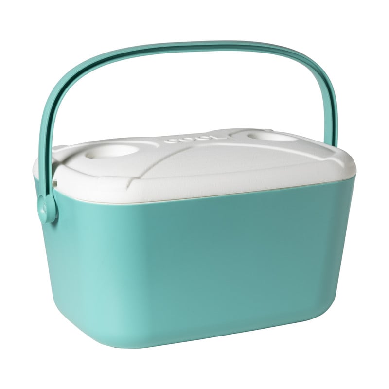 Koelbox 20 liter - mint - 47x31.5x27 cm